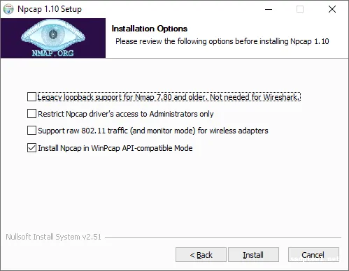 SADP installer choosing installation folder or destination directory on Windows
