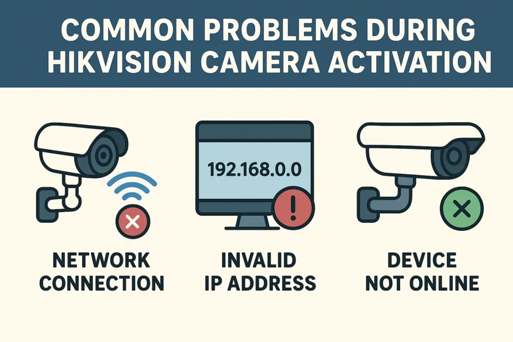 Common Problems During Hikvision Camera Activation