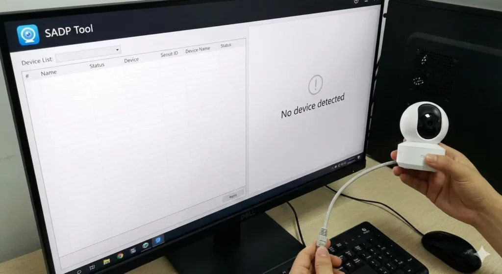 How to Use SADP Tool When Device Is Not Detected