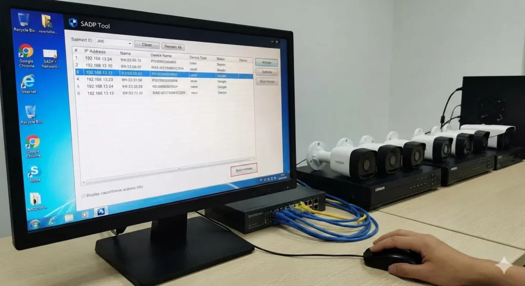 How to Use SADP Tool for Multiple Devices at Once